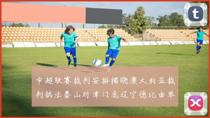 中超联赛裁判安排揭晓澳大利亚裁判执法泰山对津门虎辽宁德比由单丹奥主裁